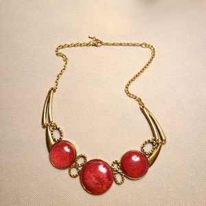Gold Plated Victorian Adjustable Necklace